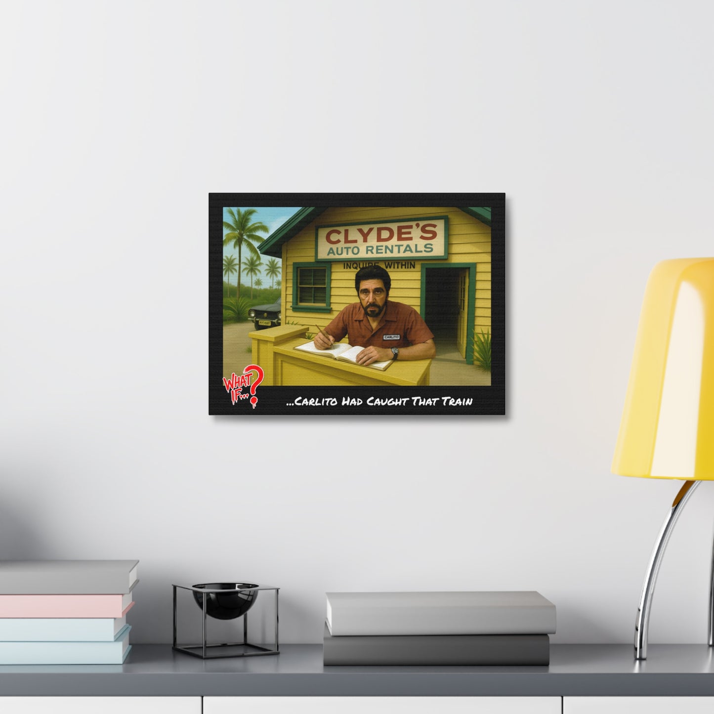Carlito Alternate Ending Stretched Canvas | What If Crime Drama | Wall Art