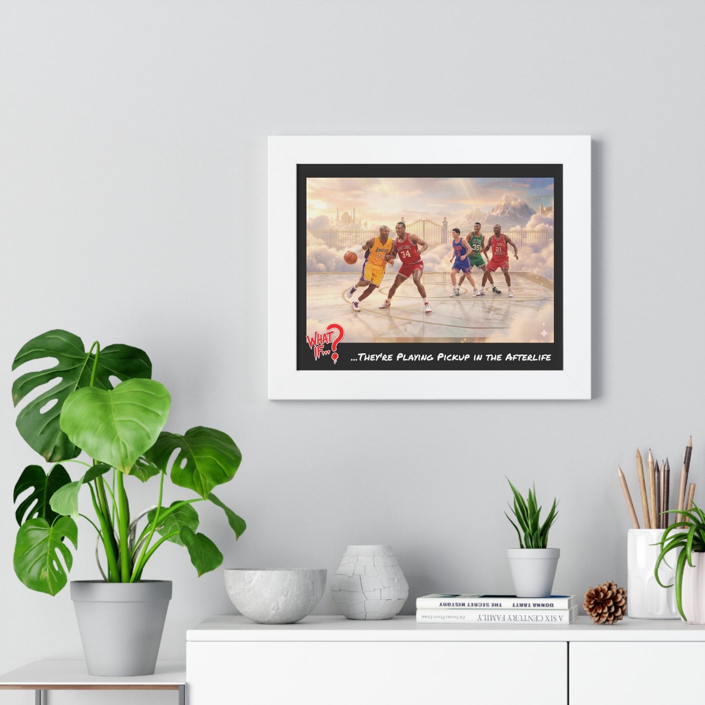Legends Alternate Ending Framed Poster (White) | What If Sports | Wall Art