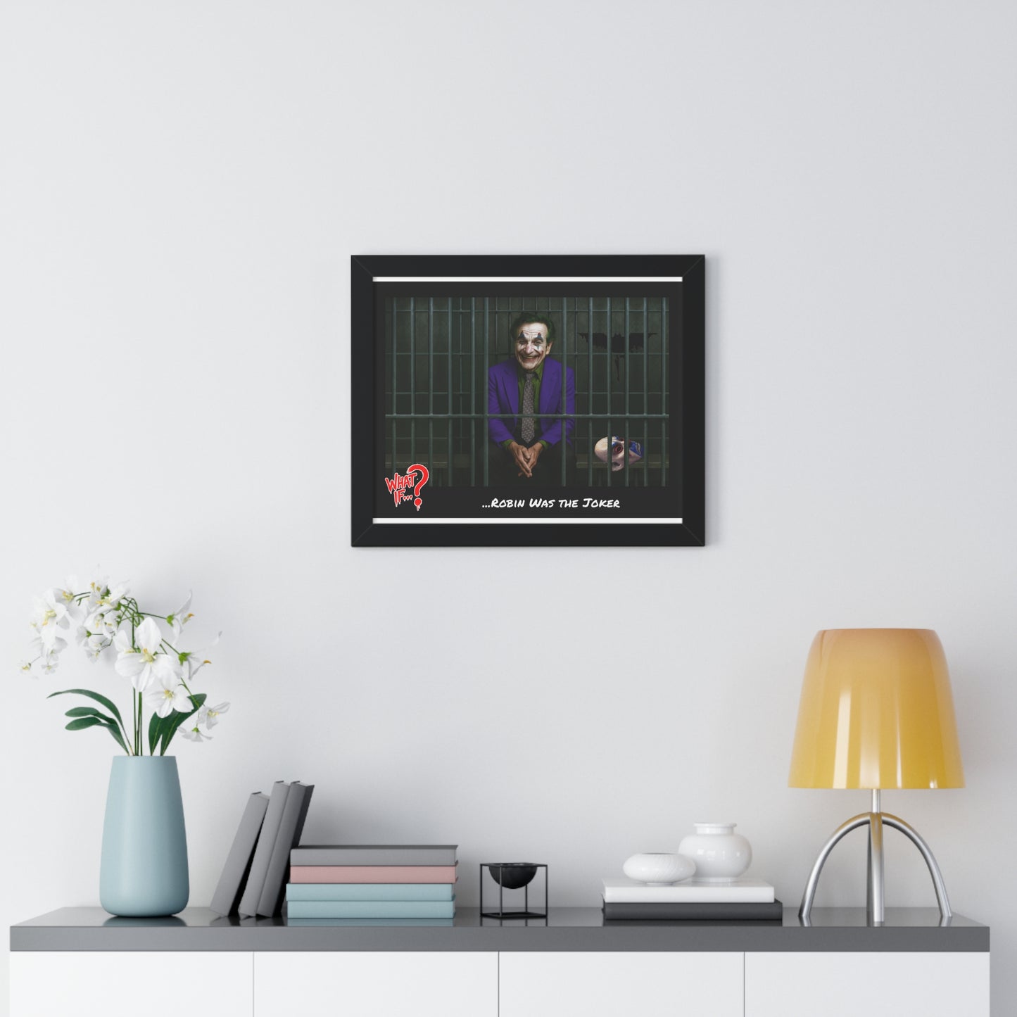 The Clown Alternate Ending Framed Poster (Black) | What If Drama | Wall Art