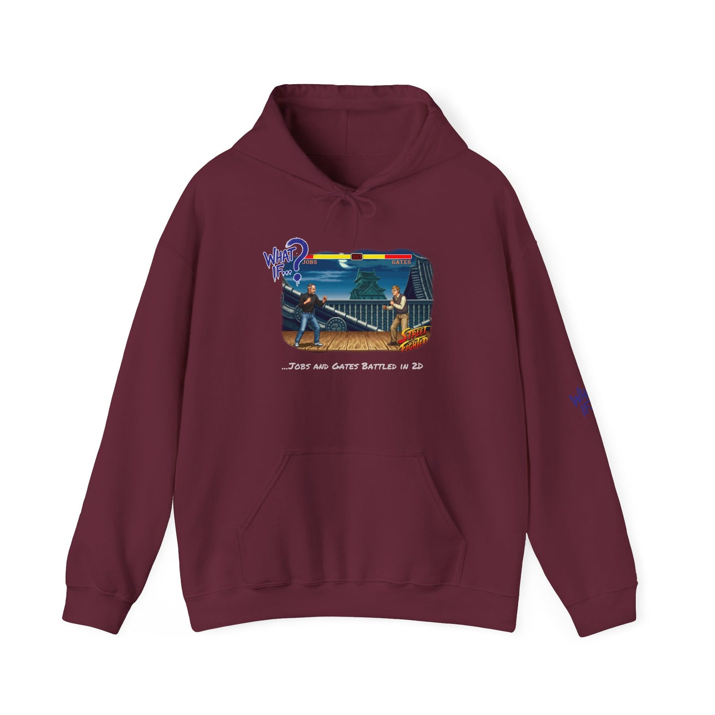 Steve vs Bill Alternate Ending Hoodie | What If | Dark Tones