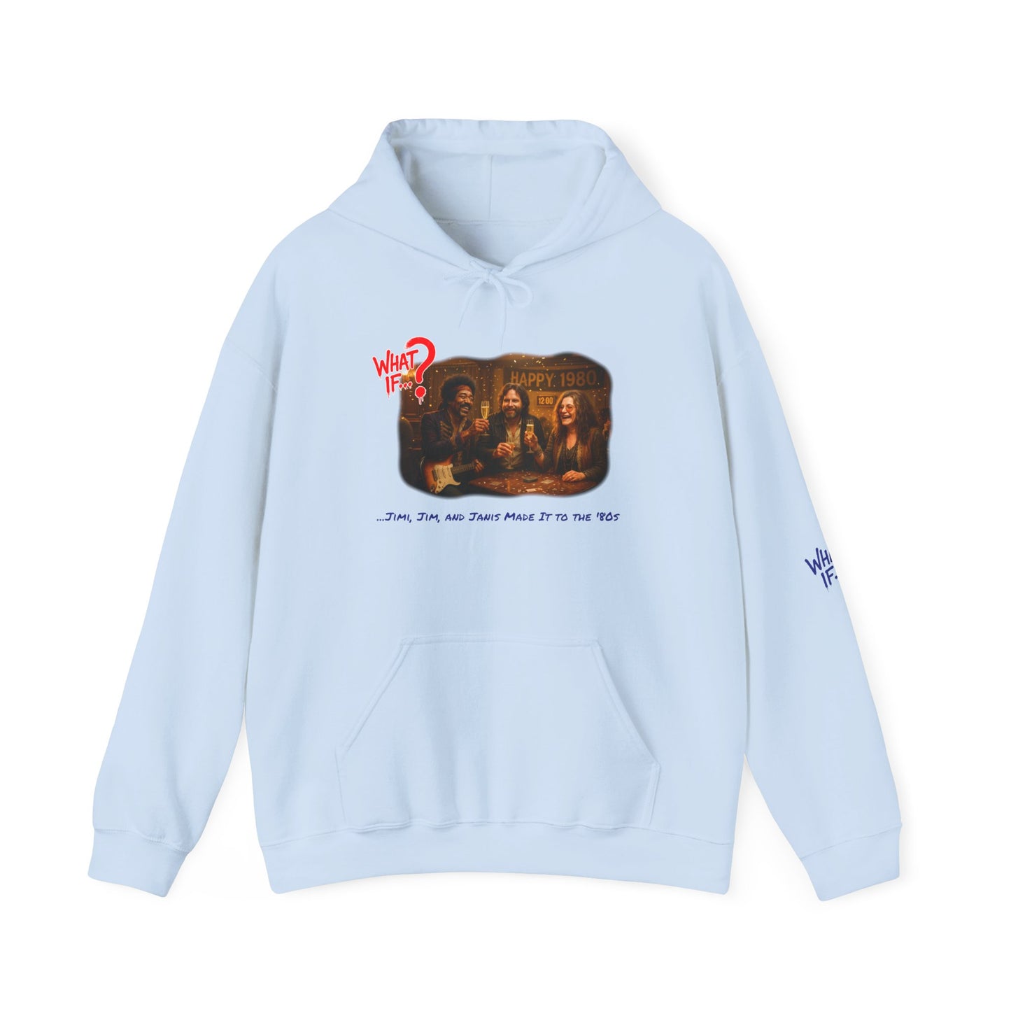 Jimi Jim Janis Alternate Ending Hoodie | What If | Classic & Bright