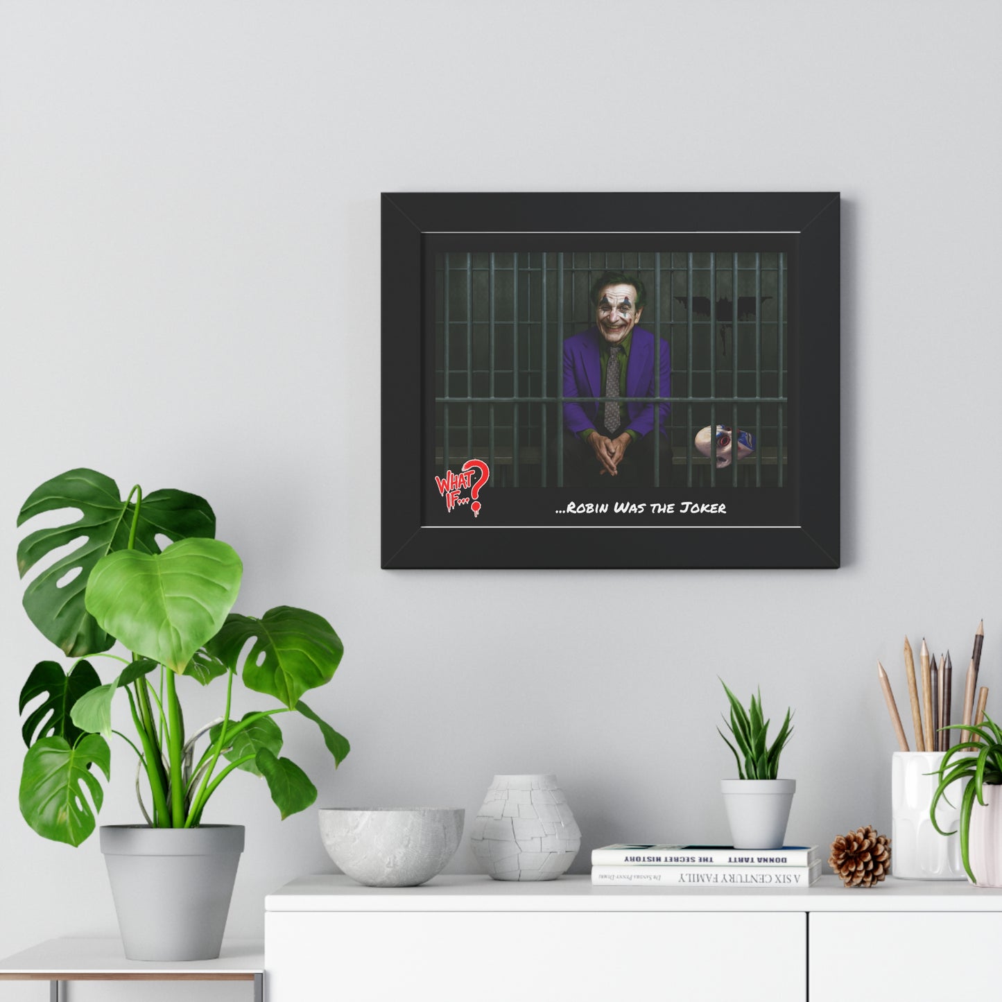 The Clown Alternate Ending Framed Poster (Black) | What If Drama | Wall Art