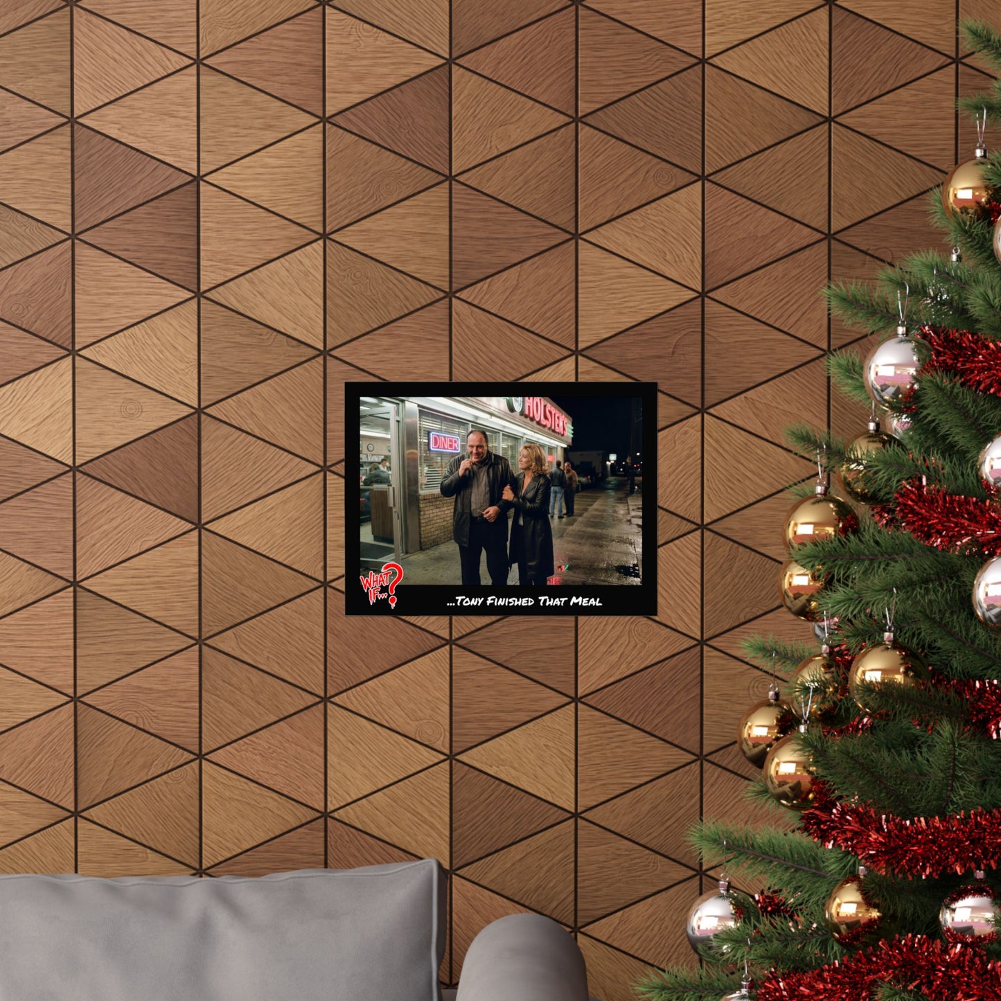 Tony Alternate Ending Matte Poster | What If Crime Drama | Wall Art