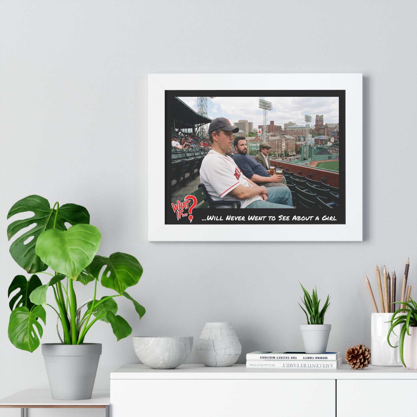 Will Alternate Ending Framed Poster (White) | What If Drama | Wall Art