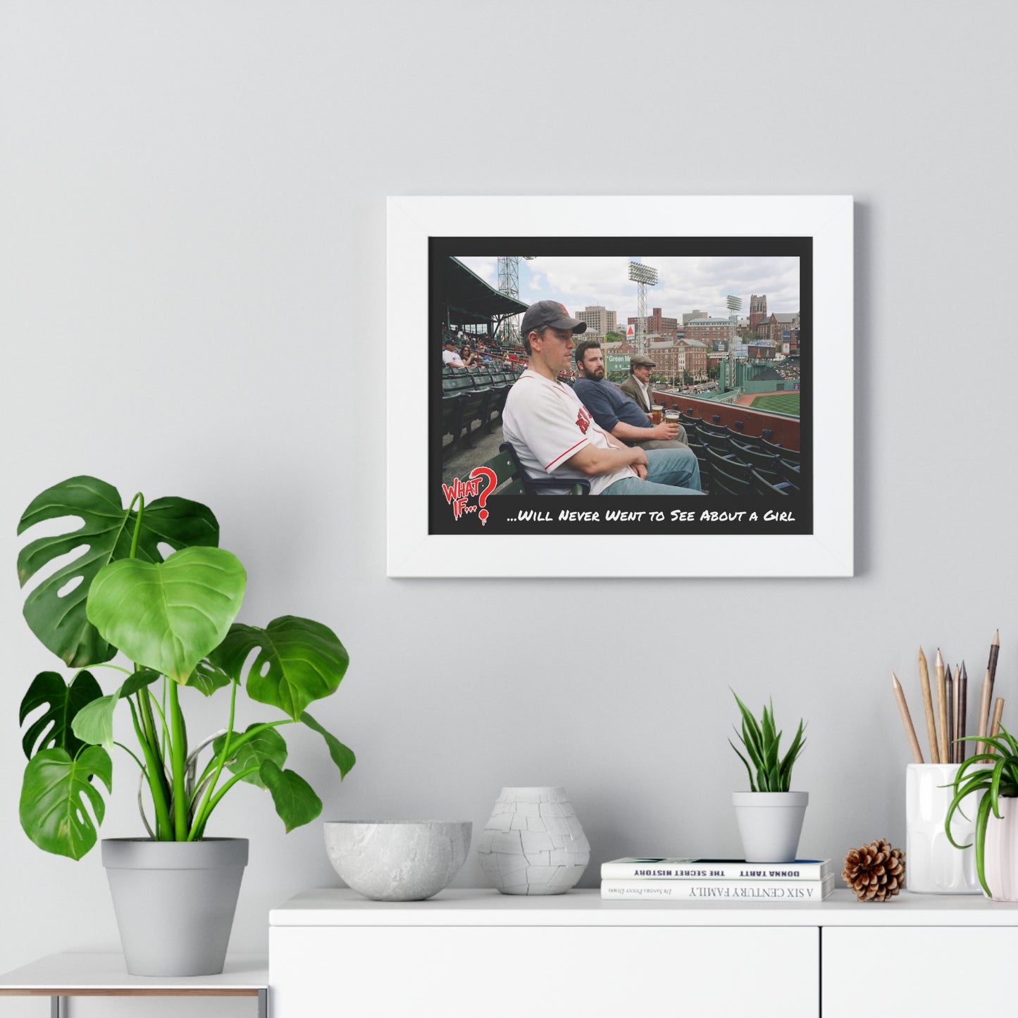 Will Alternate Ending Framed Poster (White) | What If Drama | Wall Art