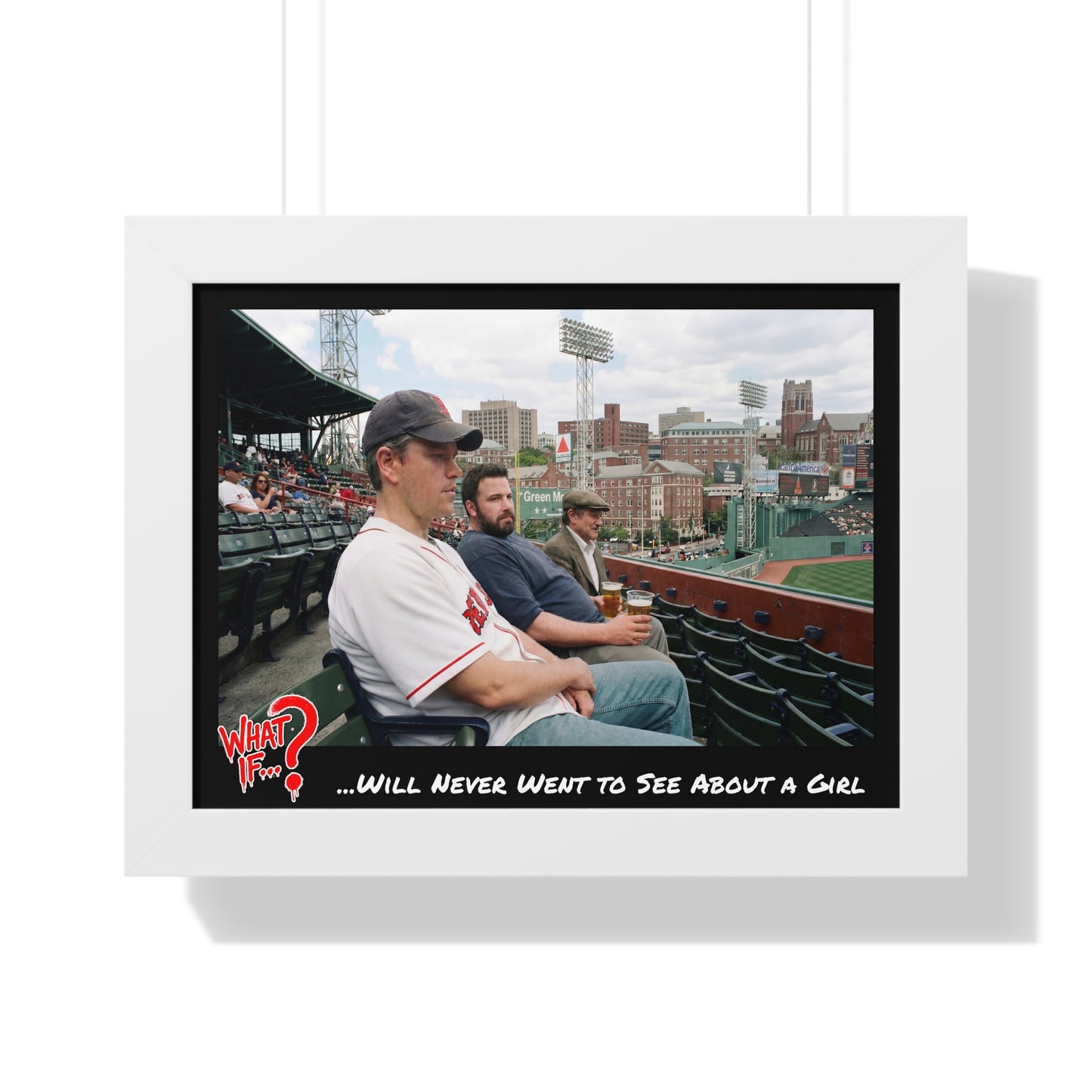 Will Alternate Ending Framed Poster (White) | What If Drama | Wall Art