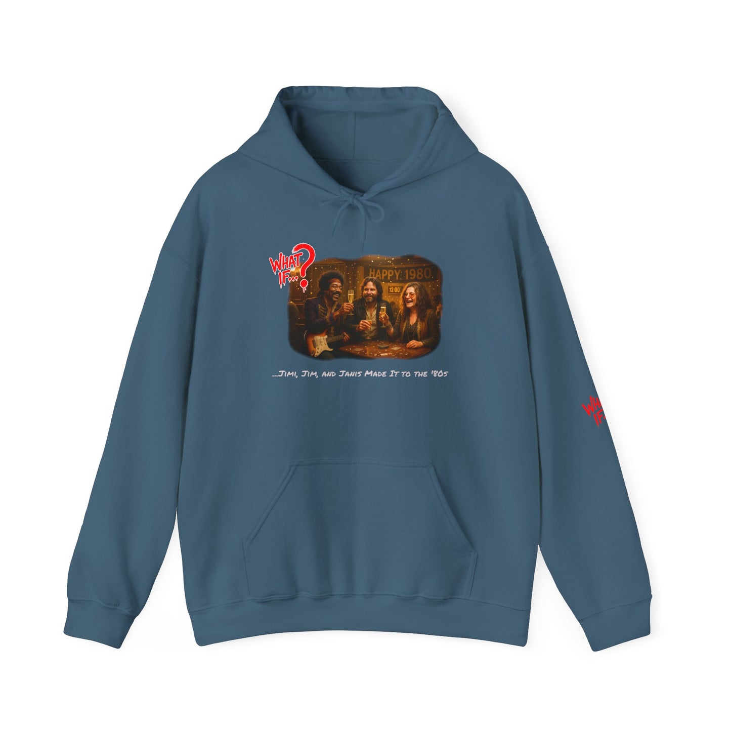 Jimi Jim Janis Alternate Ending Hoodie | What If | Dark Tones