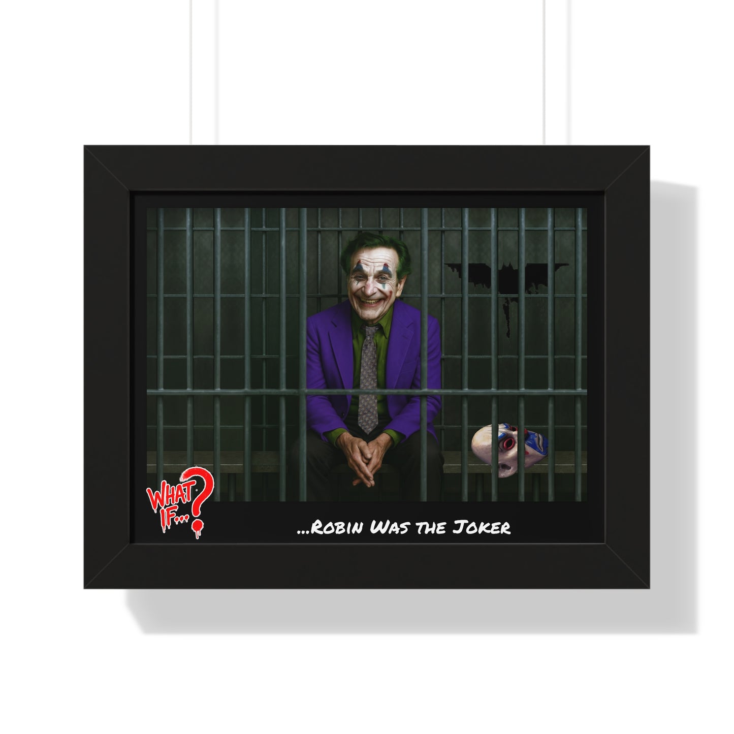The Clown Alternate Ending Framed Poster (Black) | What If Drama | Wall Art
