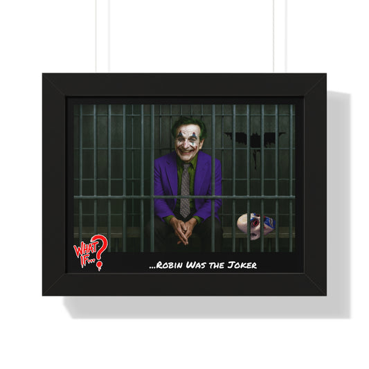 The Clown Alternate Reality Framed Poster (Black) | What If Drama | Wall Art