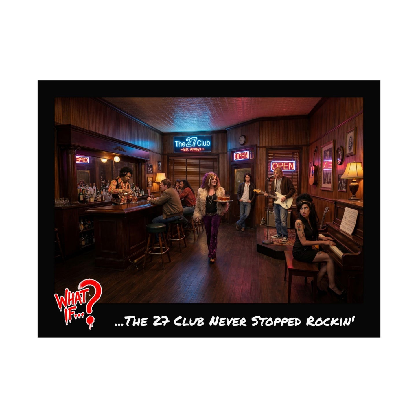 The 27 Club Alternate Ending Matte Poster | What If Music | Wall Art