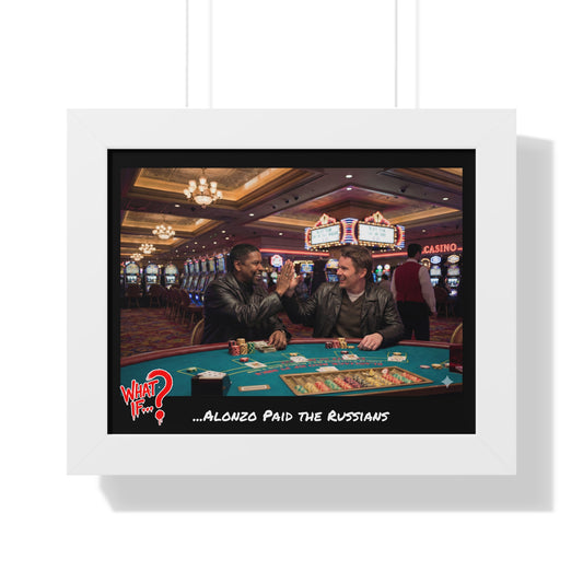 Alonzo Alternate Ending Framed Poster (White) | What If Drama | Wall Art