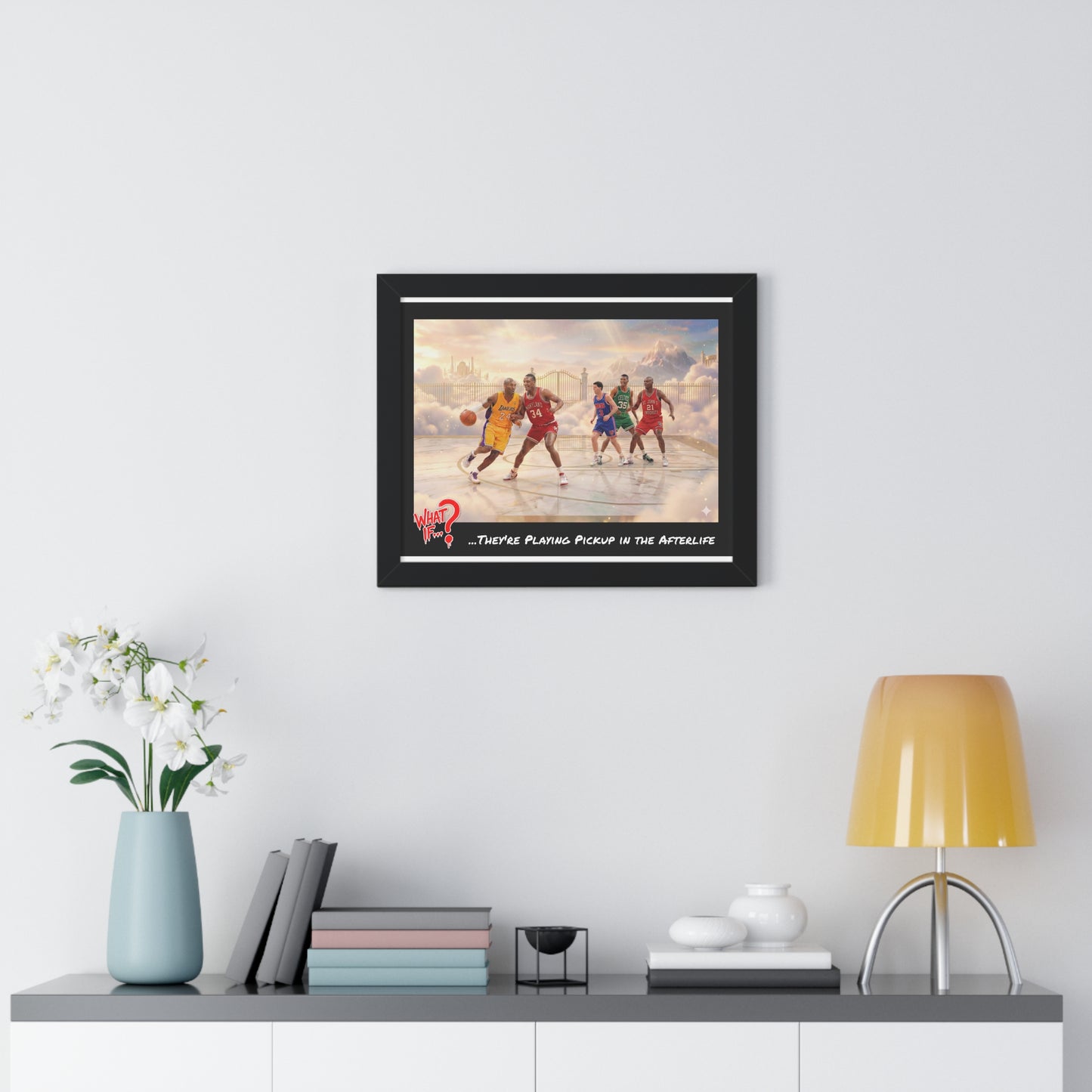 Legends Alternate Ending Framed Poster (Black) | What If Sports | Wall Art
