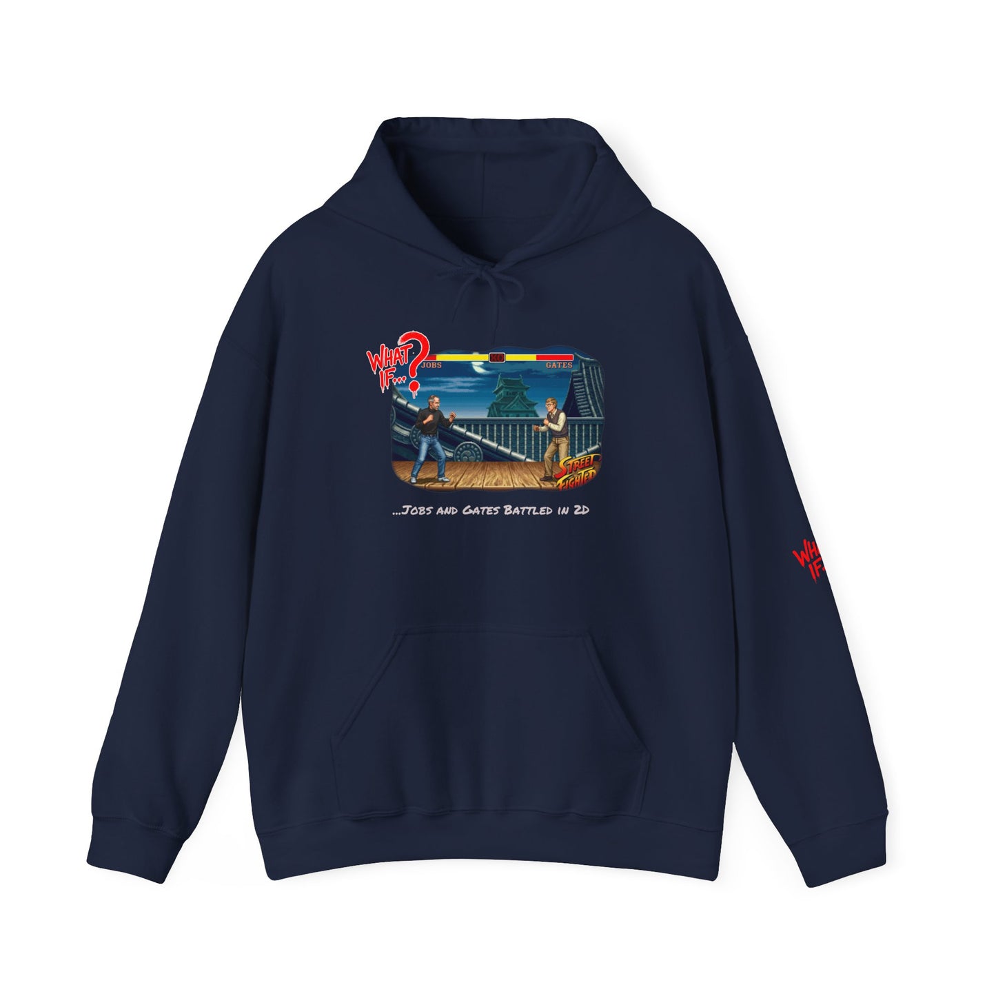 Steve vs Bill Alternate Ending Hoodie | What If | Dark Tones