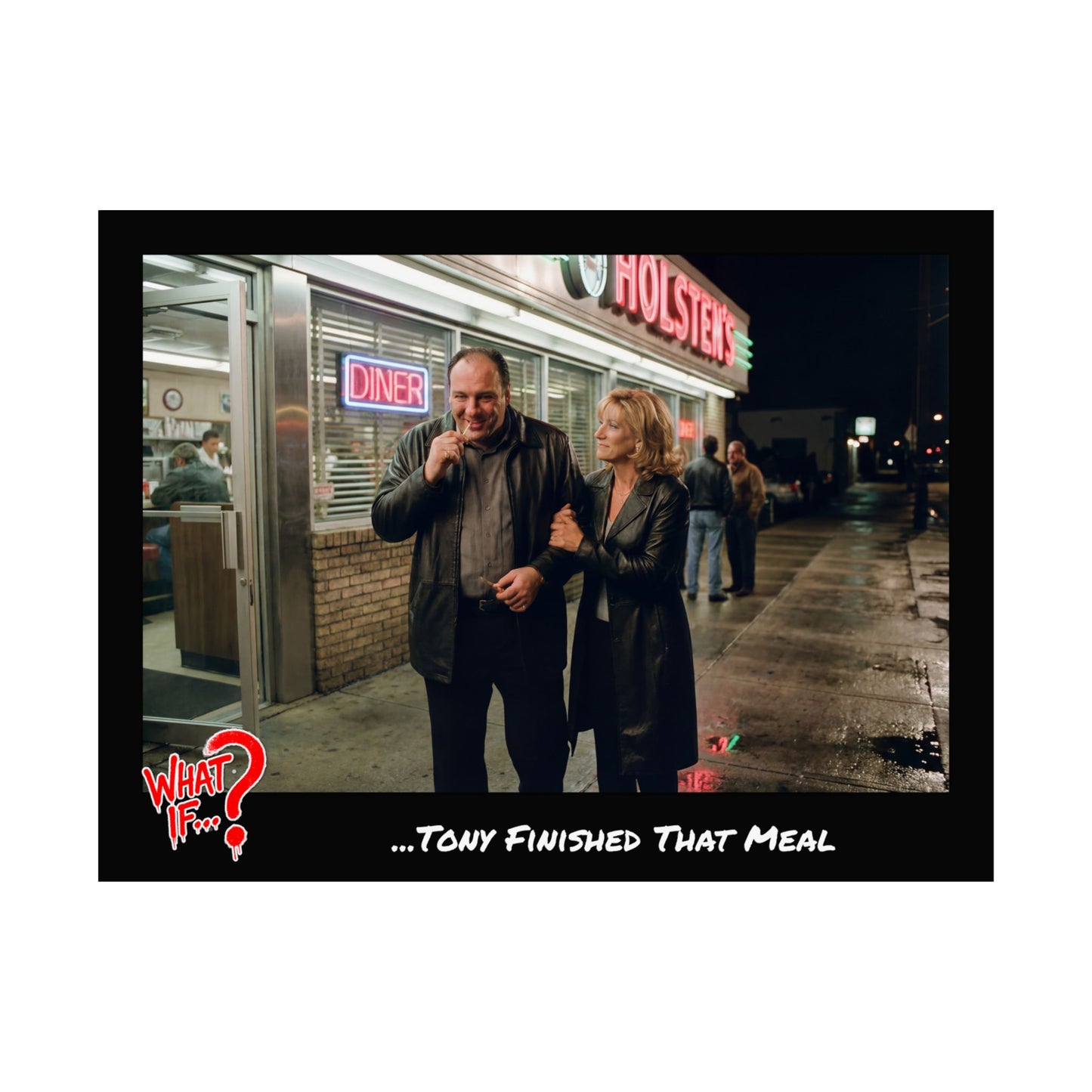 Tony Alternate Ending Matte Poster | What If Crime Drama | Wall Art