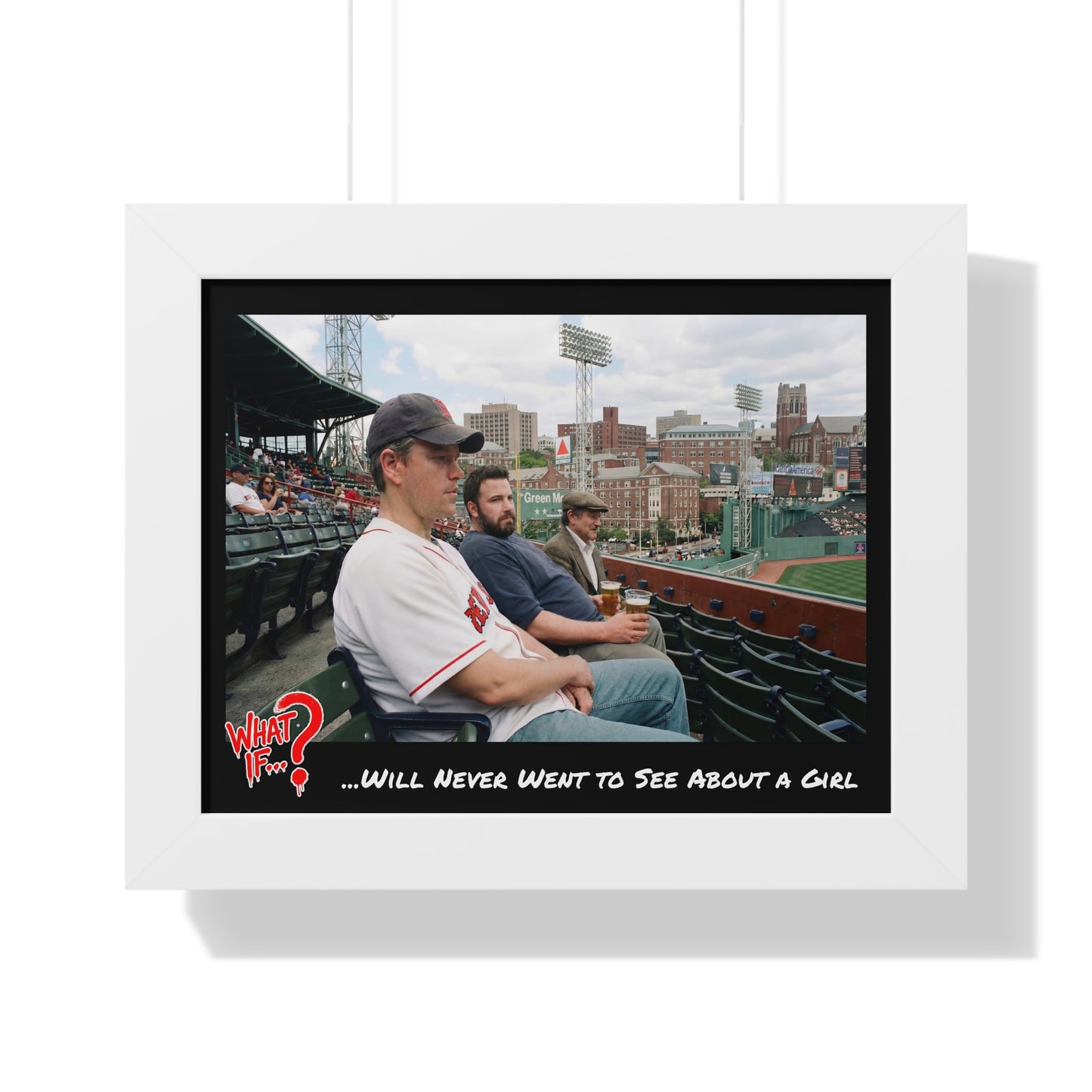 Will Alternate Ending Framed Poster (White) | What If Drama | Wall Art