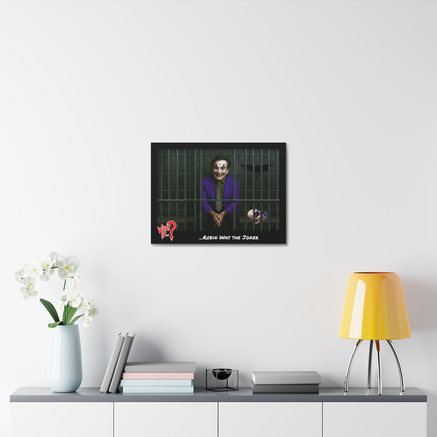 The Clown Alternate Ending Stretched Canvas | What If Drama | Wall Art