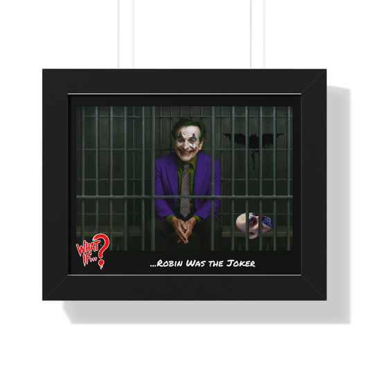 The Clown Alternate Ending Framed Poster (Black) | What If Drama | Wall Art