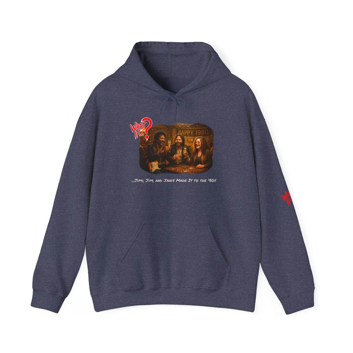 Jimi Jim Janis Alternate Ending Hoodie | What If | Dark Tones