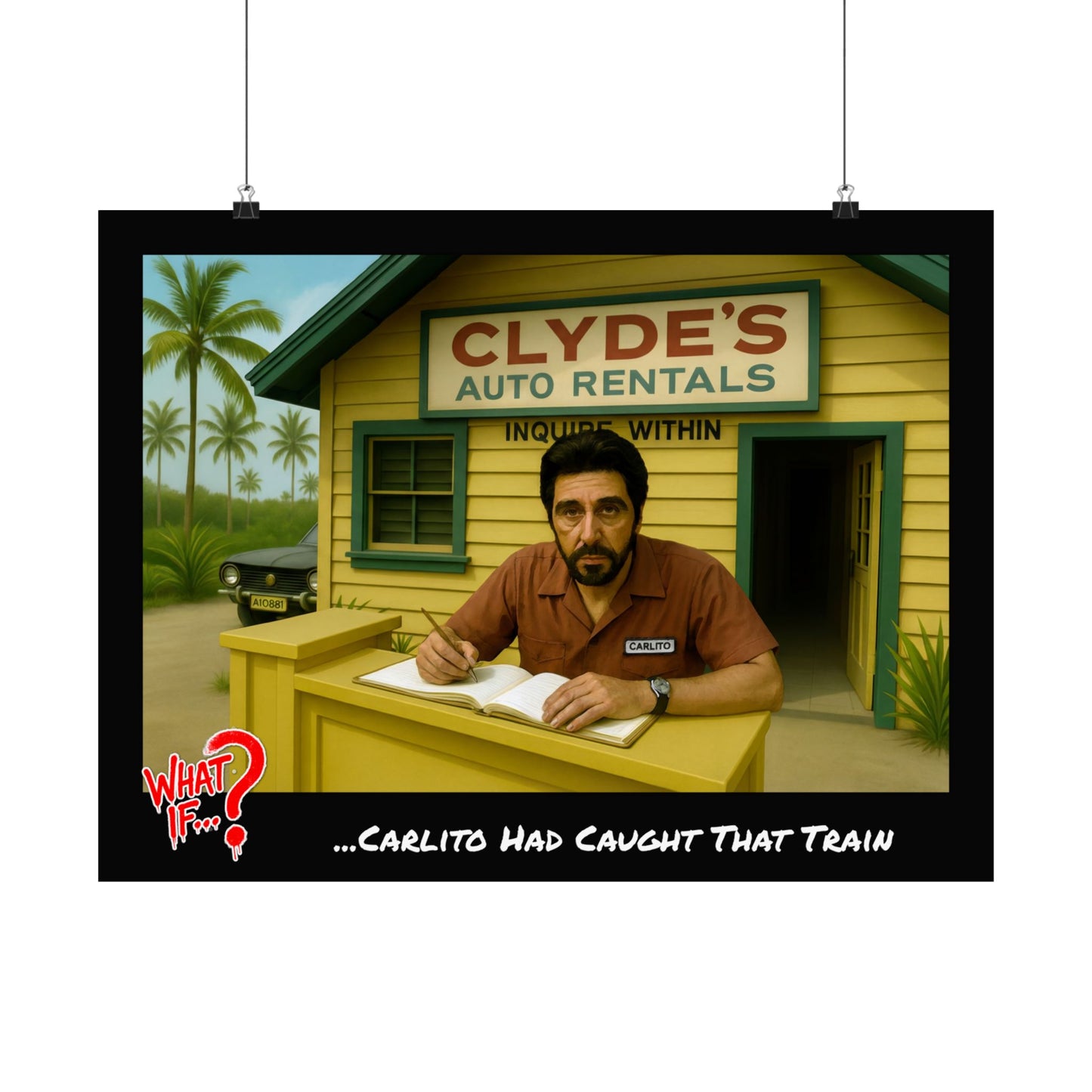 Carlito Alternate Ending Matte Poster | What If Crime Drama | Wall Art