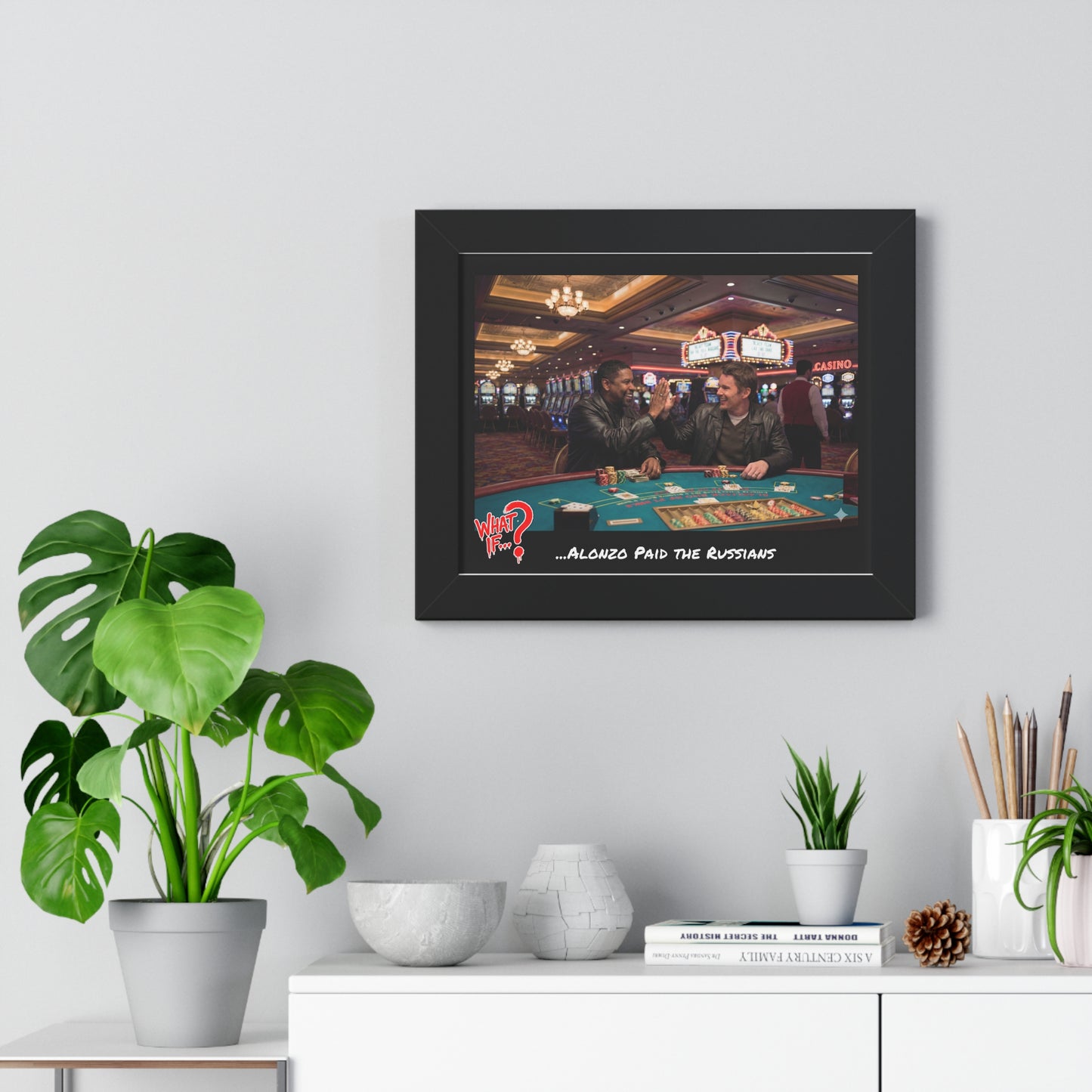 Alonzo Alternate Ending Framed Poster (Black) | What If Drama | Wall Art