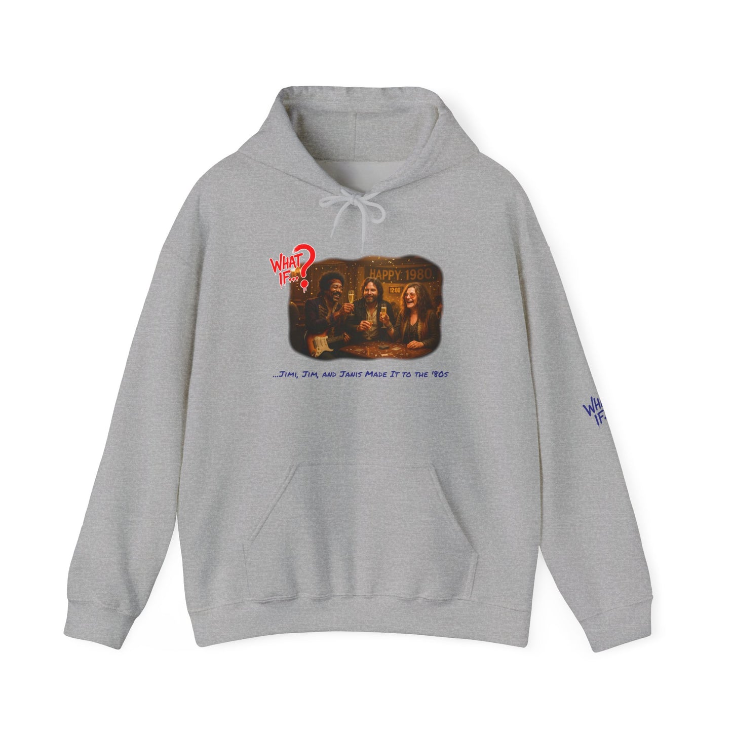 Jimi Jim Janis Alternate Ending Hoodie | What If | Classic & Bright