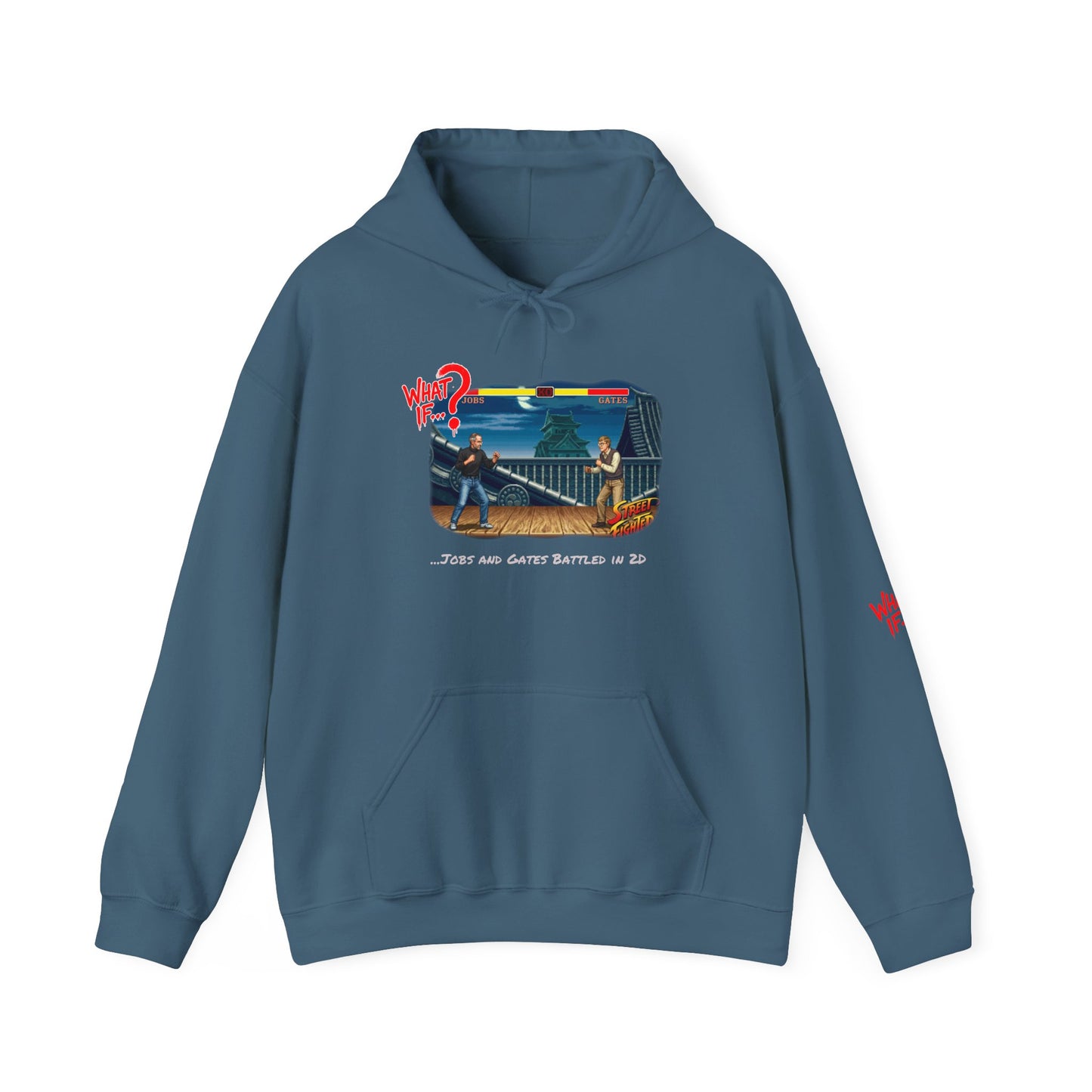 Steve vs Bill Alternate Ending Hoodie | What If | Dark Tones
