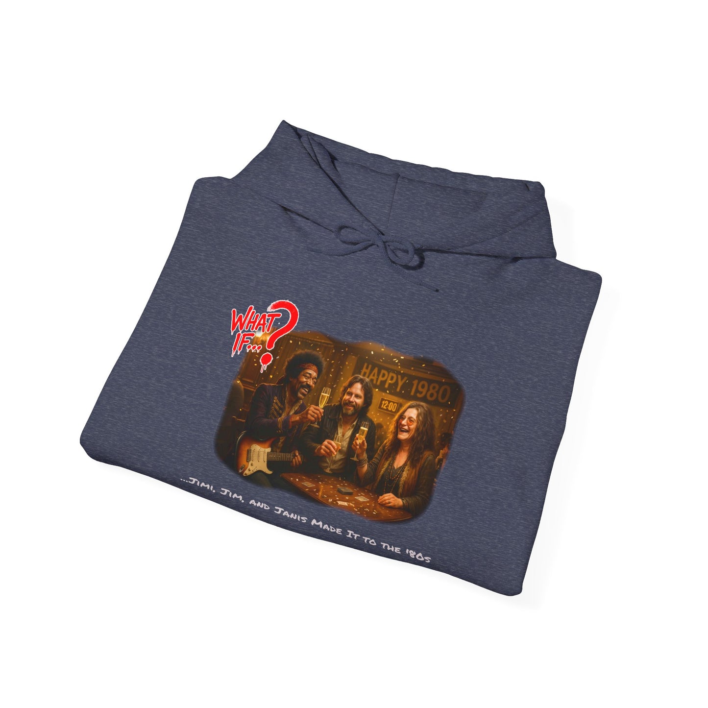 Jimi Jim Janis Alternate Ending Hoodie | What If | Dark Tones