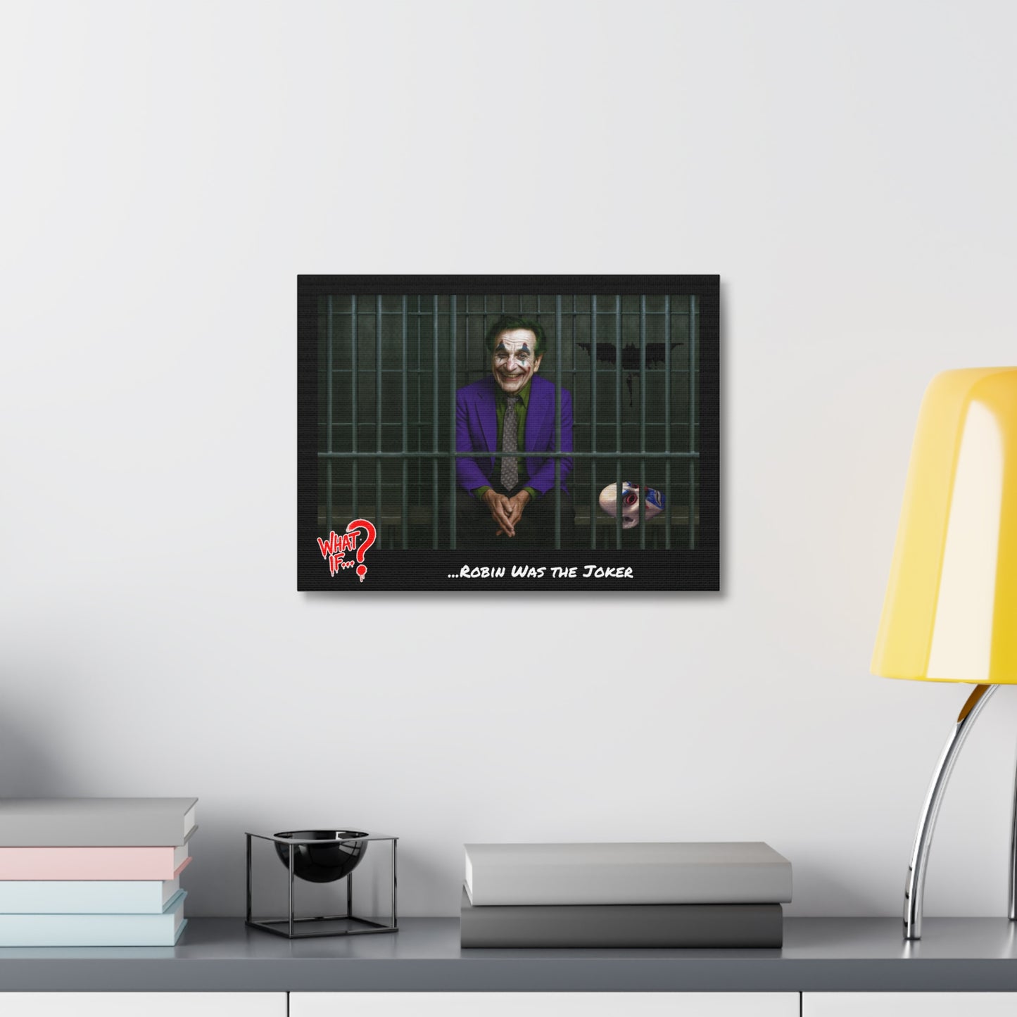The Clown Alternate Ending Stretched Canvas | What If Drama | Wall Art