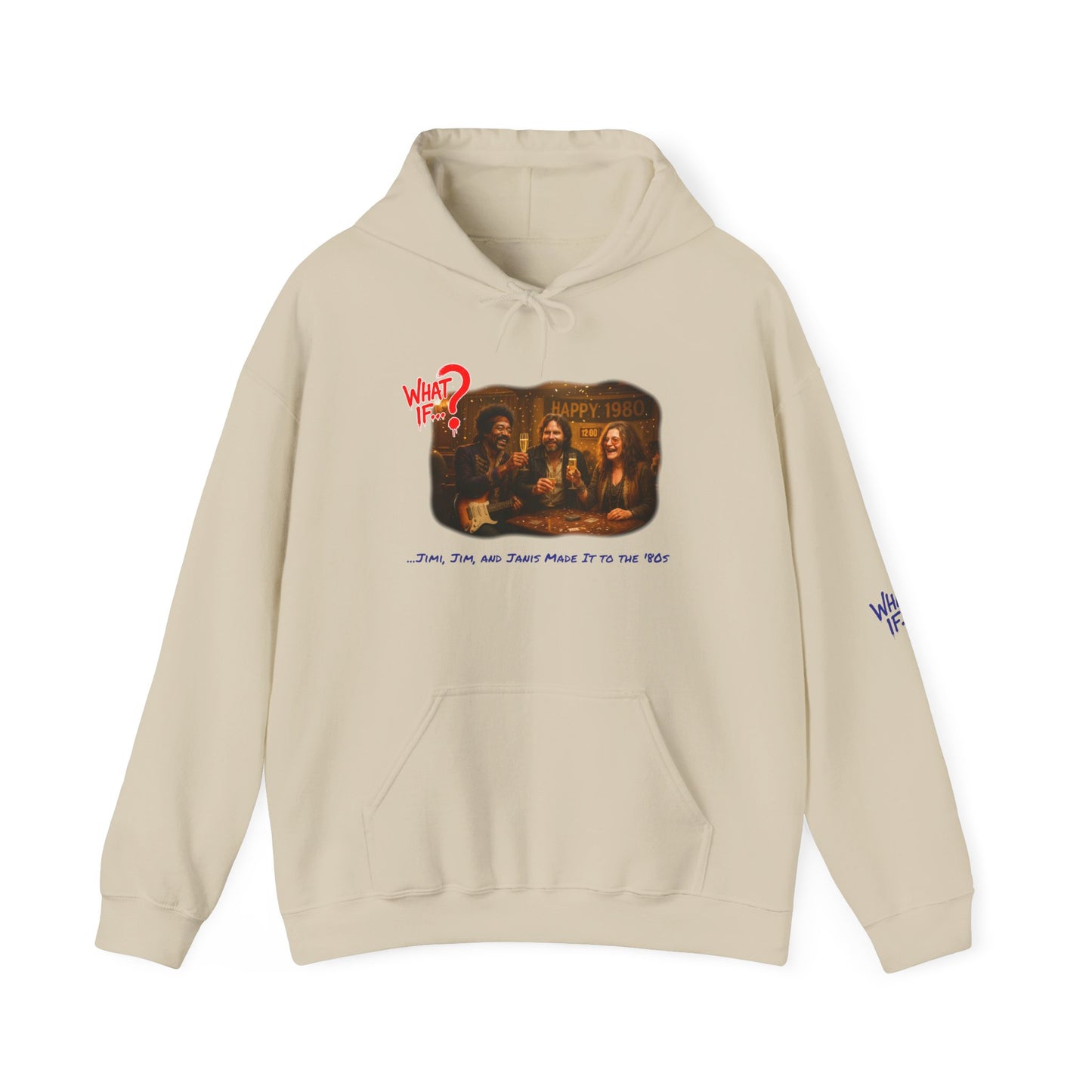Jimi Jim Janis Alternate Ending Hoodie | What If | Classic & Bright