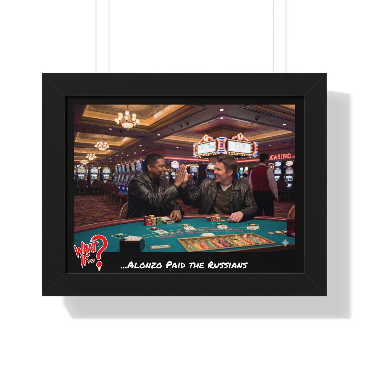 Alonzo Alternate Ending Framed Poster (Black) | What If Drama | Wall Art