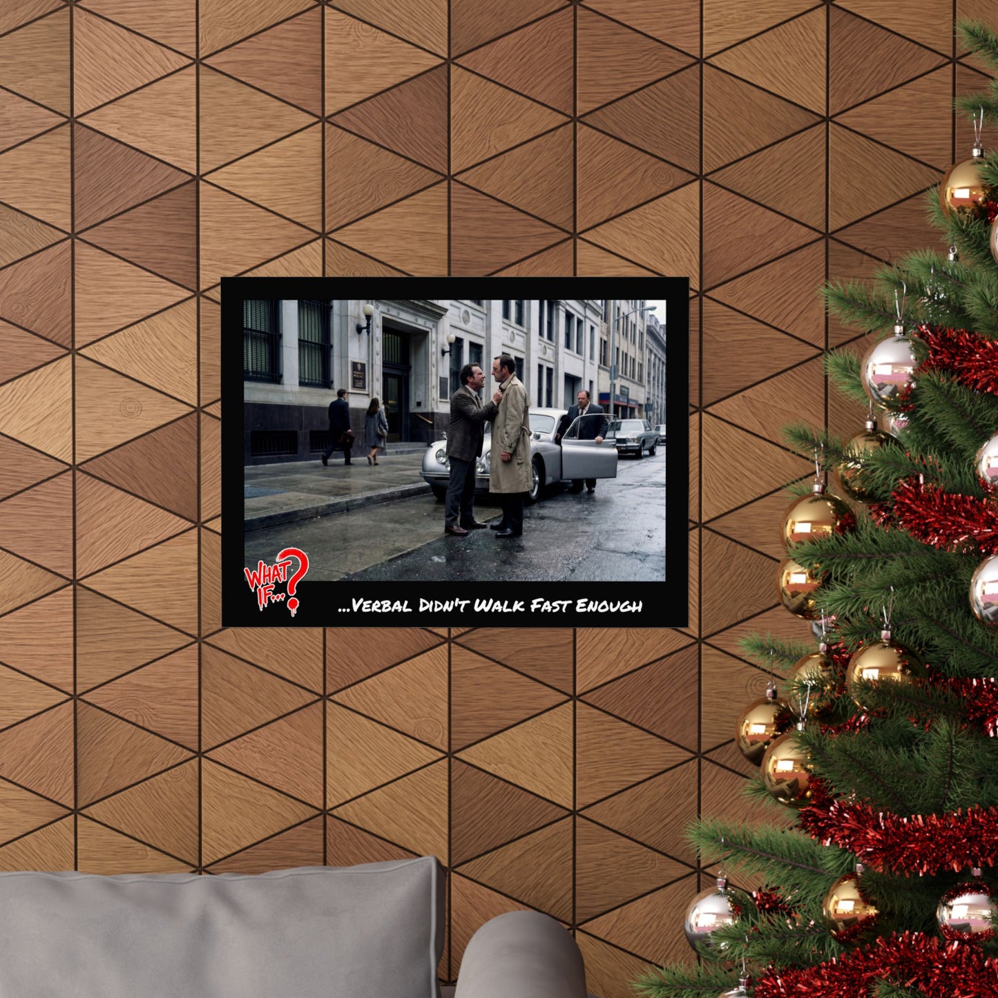 Verbal Alternate Ending Matte Poster | What If Crime Thriller | Wall Art