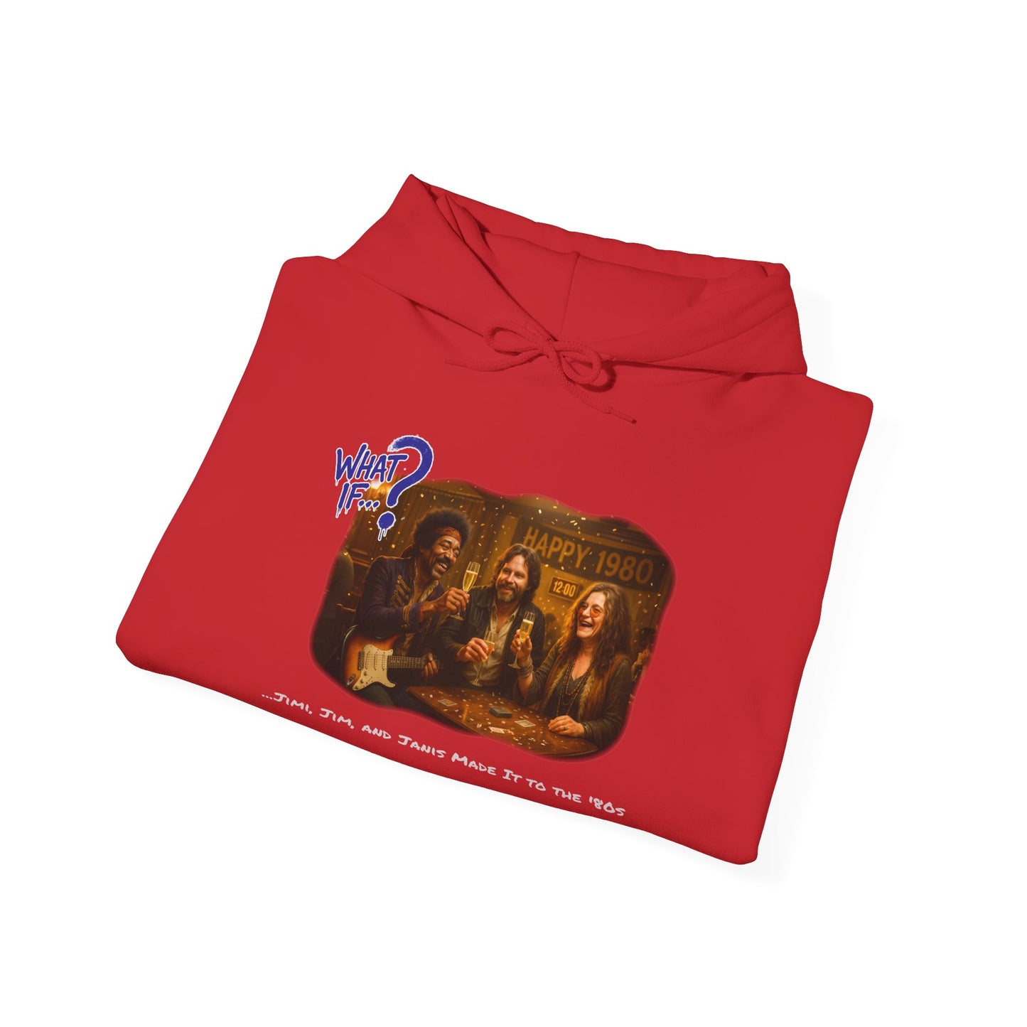 Jimi Jim Janis Alternate Ending Hoodie | What If | Classic & Bright