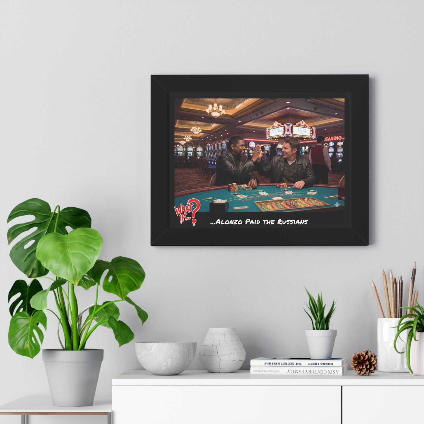 Alonzo Alternate Ending Framed Poster (Black) | What If Drama | Wall Art
