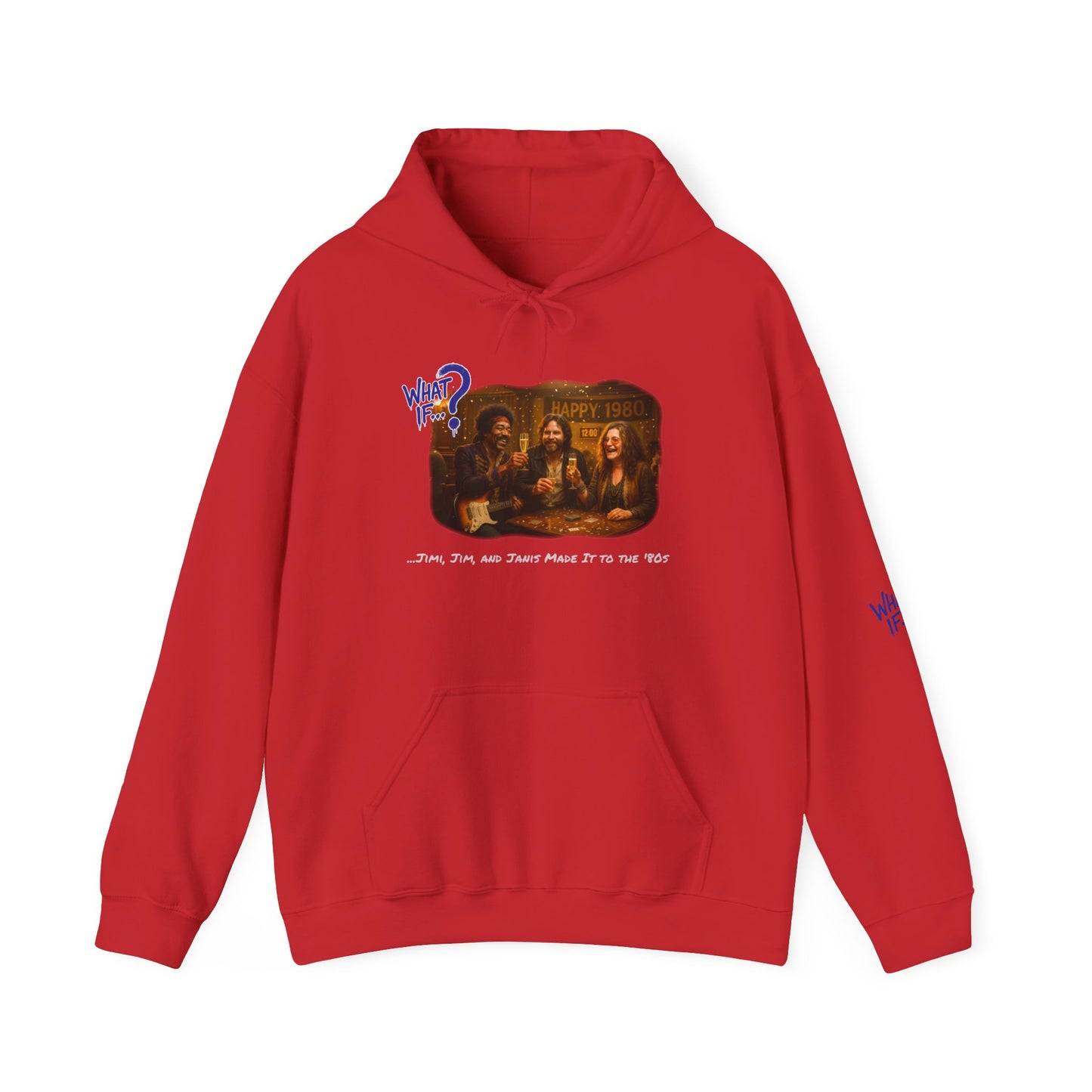 Jimi Jim Janis Alternate Ending Hoodie | What If | Classic & Bright