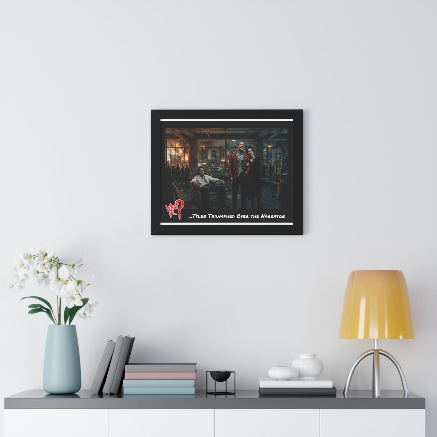 Tyler Alternate Ending Framed Poster (Black) | What If Drama | Wall Art