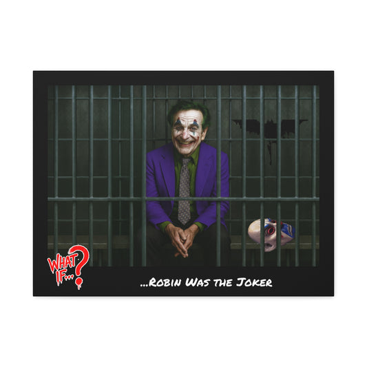 The Clown Alternate Reality Stretched Canvas | What If Drama | Wall Art