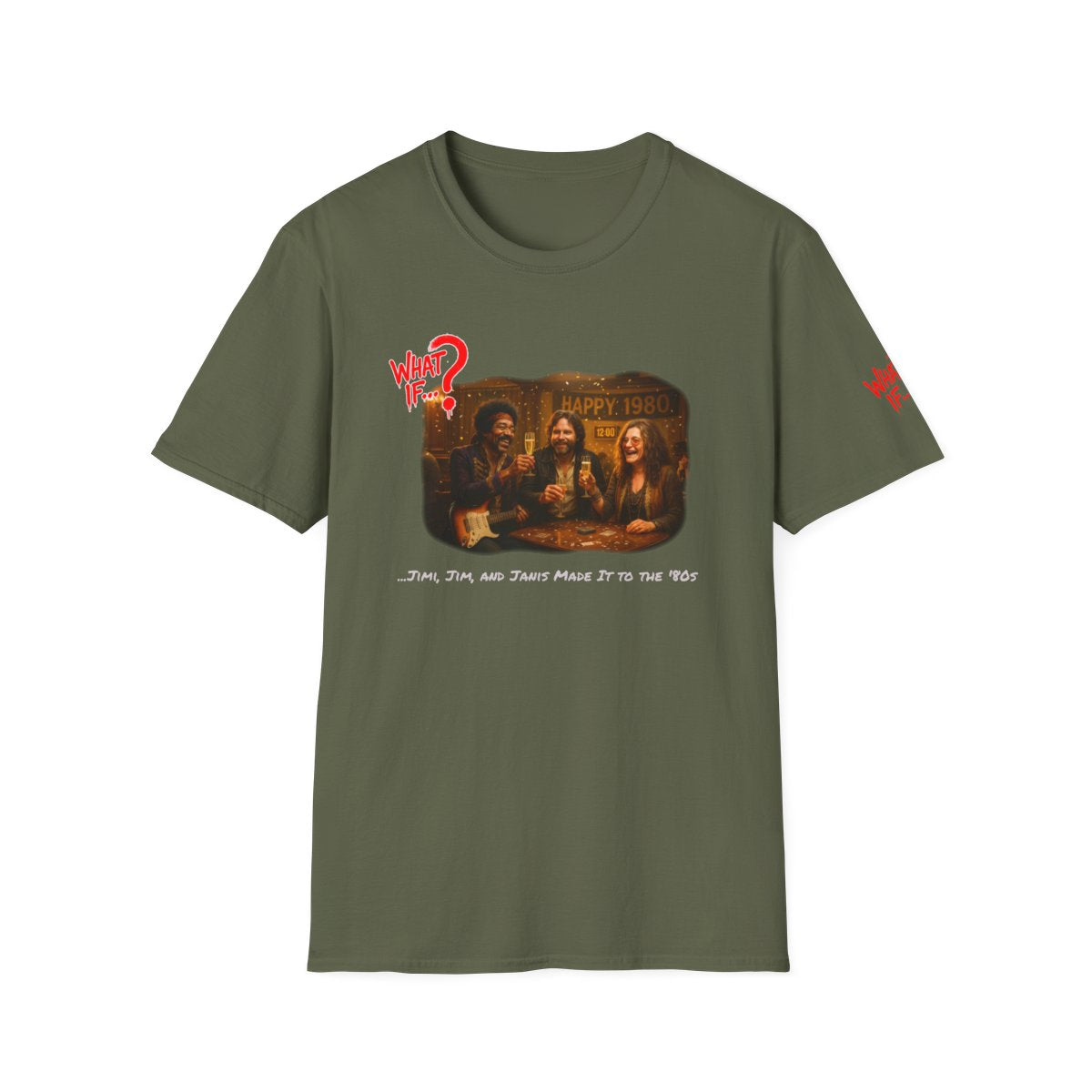 Jimi Jim Janis Alternate Ending Tee | What If | Premium Shirt