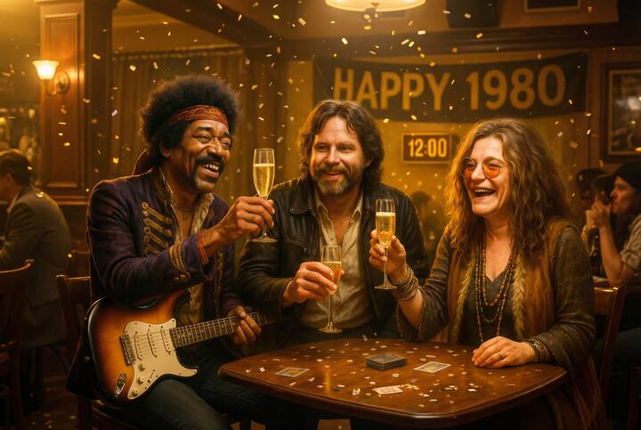 What if Jimi, Jim and Janis made it through the '70s?