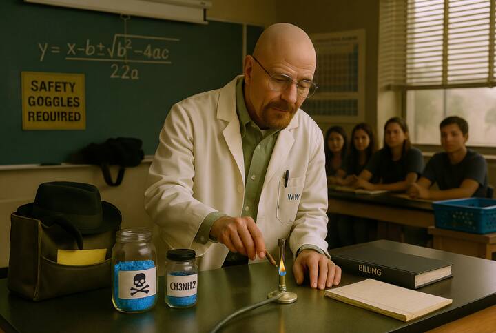 What if Heisenberg went back to teaching?